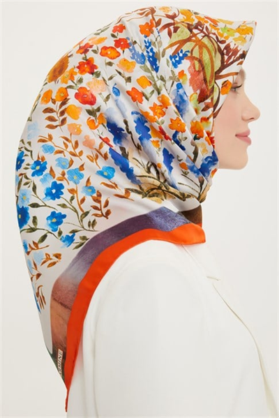 Armine Twill İpek Eşarp 22Ya8741 38