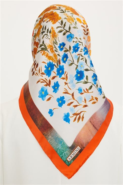 Armine Twill İpek Eşarp 22Ya8741 38