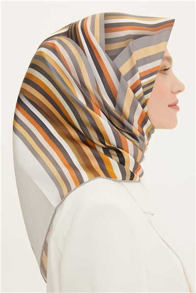 Armine Twill İpek Eşarp 22Ya8743 08
