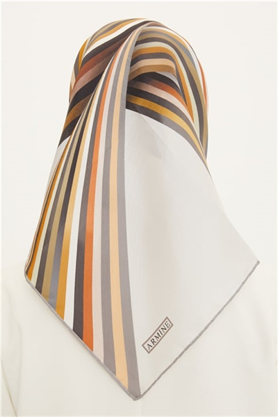 Armine Twill İpek Eşarp 22Ya8743 08