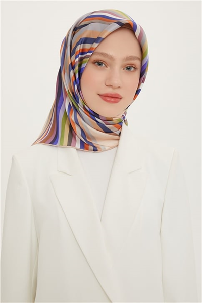 Armine Twill İpek Eşarp 22Ya8743 31