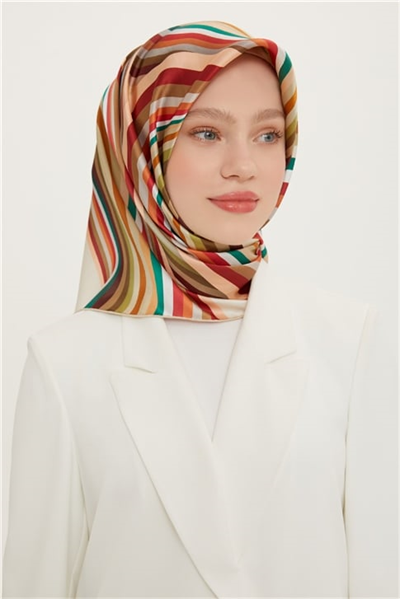 Armine Twill İpek Eşarp 22Ya8743 32