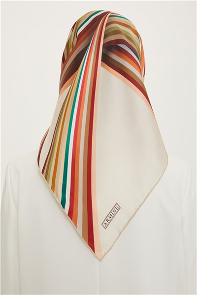 Armine Twill İpek Eşarp 22Ya8743 32