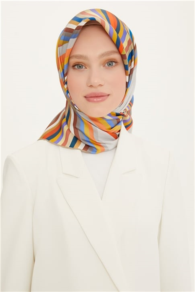 Armine Twill İpek Eşarp 22Ya8743 38