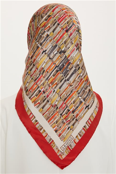 Armine Twill İpek Eşarp 22Ya8745 02