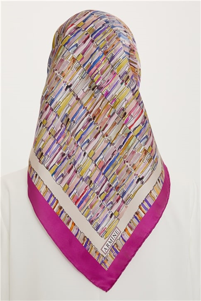 Armine Twill İpek Eşarp 22Ya8745 35