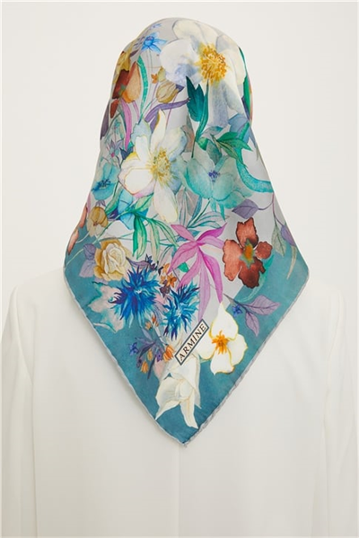 Armine Twill İpek Eşarp 22Ya8746 04