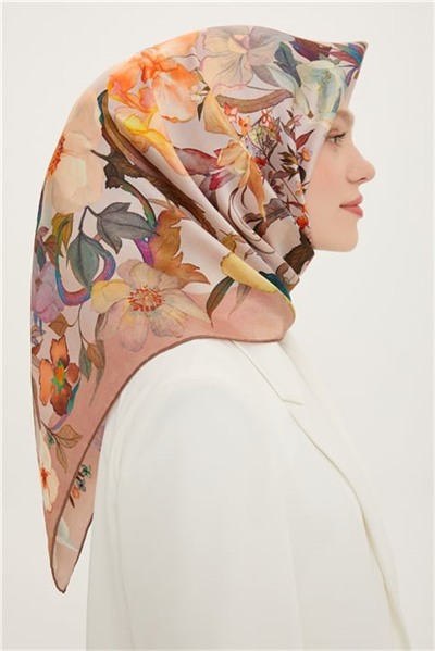 Armine Twill İpek Eşarp 22Ya8746 05