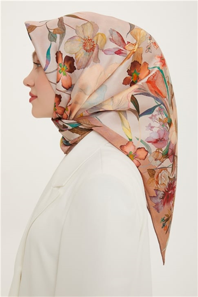 Armine Twill İpek Eşarp 22Ya8746 05