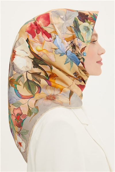 Armine Twill İpek Eşarp 22Ya8746 07