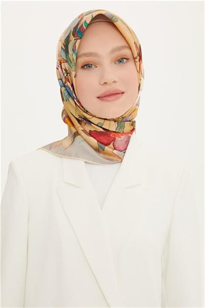 Armine Twill İpek Eşarp 22Ya8746 07
