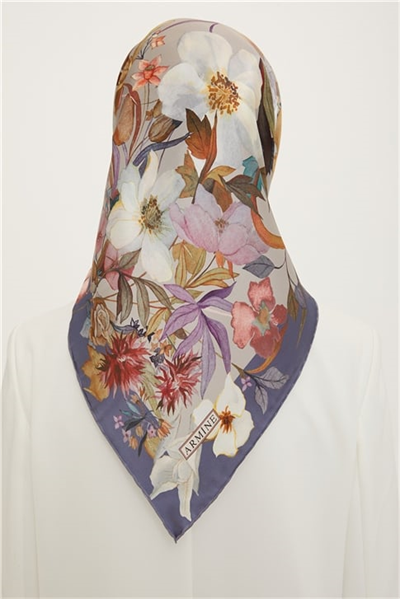Armine Twill İpek Eşarp 22Ya8746 15