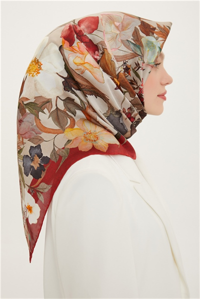 Armine Twill İpek Eşarp 22Ya8746 16