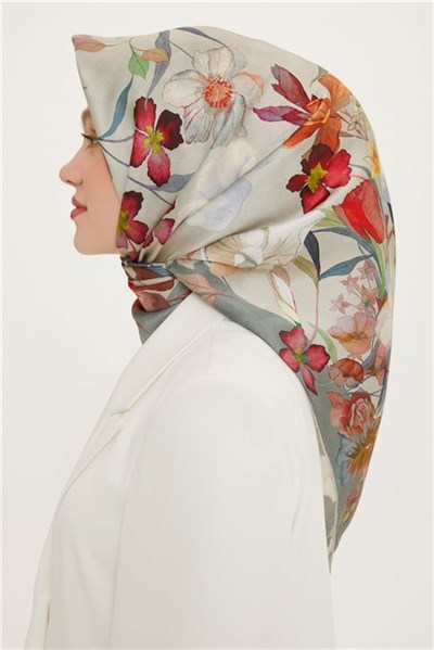 Armine Twill İpek Eşarp 22Ya8746 32