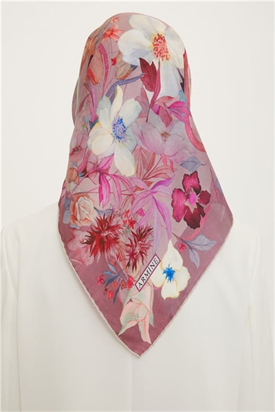 Armine Twill İpek Eşarp 22Ya8746 54