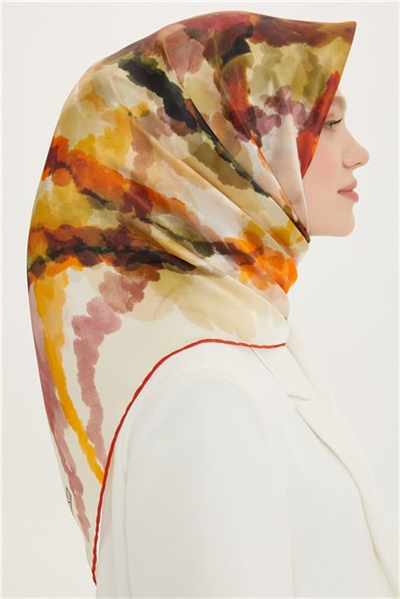 Armine Twill İpek Eşarp 22Ya8747 02