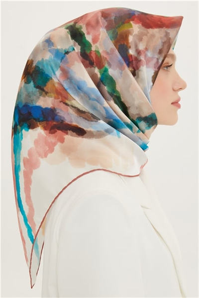 Armine Twill İpek Eşarp 22Ya8747 05