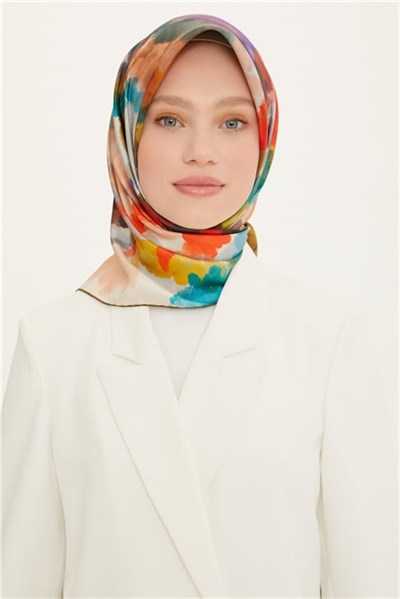 Armine Twill İpek Eşarp 22Ya8747 09