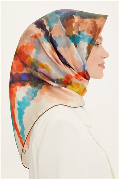 Armine Twill İpek Eşarp 22Ya8747 09