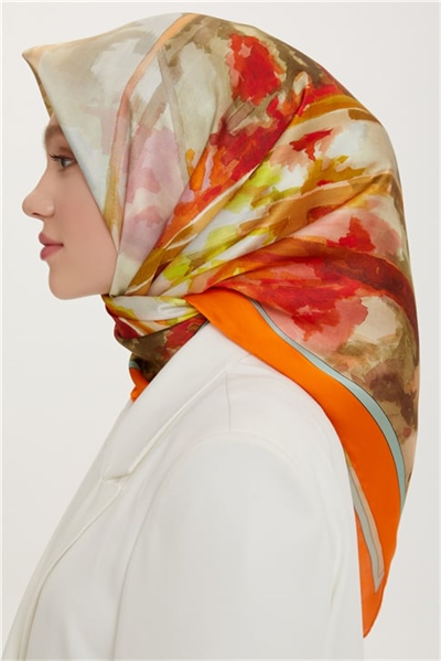 Armine Twill İpek Eşarp 22Ya8750 09
