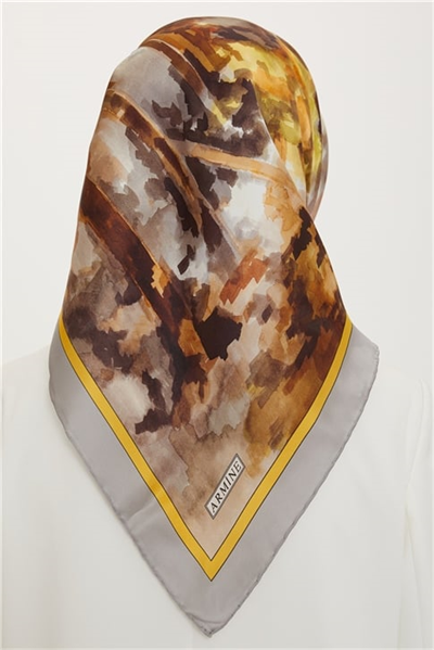 Armine Twill İpek Eşarp 22Ya8750 31
