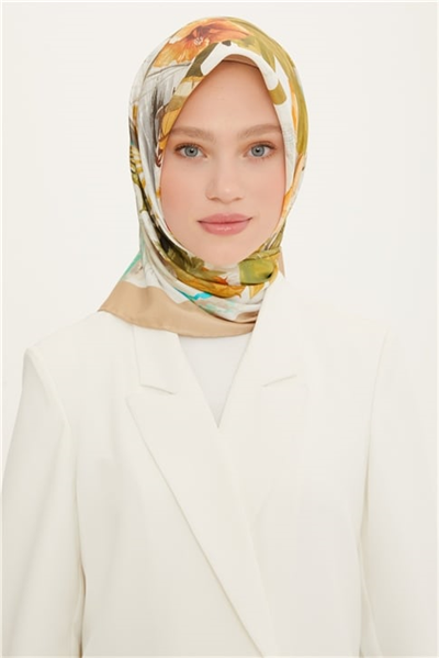 Armine Twill İpek Eşarp 22Ya8754 08