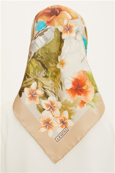 Armine Twill İpek Eşarp 22Ya8754 08