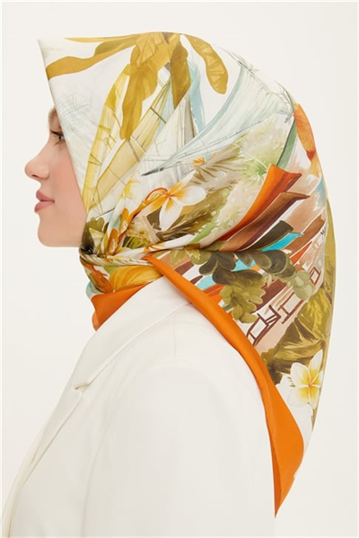 Armine Twill İpek Eşarp 22Ya8754 31