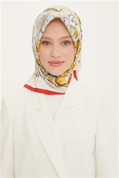 Armine Twill İpek Eşarp 22Ya8755 31