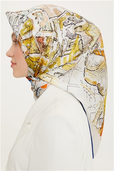 Armine Twill İpek Eşarp 22Ya8755 32