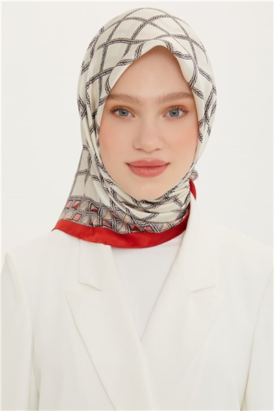 Armine Twill İpek Eşarp 22Ya8756 01