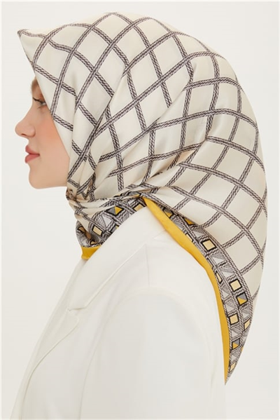 Armine Twill İpek Eşarp 22Ya8756 34