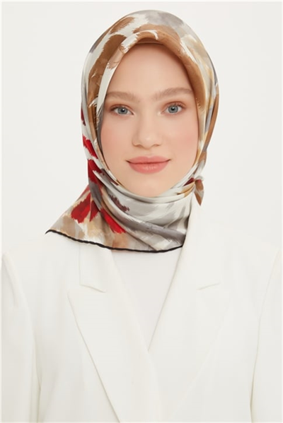 Armine Twill İpek Eşarp 22Ya8759 32