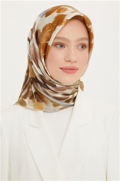Armine Twill İpek Eşarp 22Ya8759 33