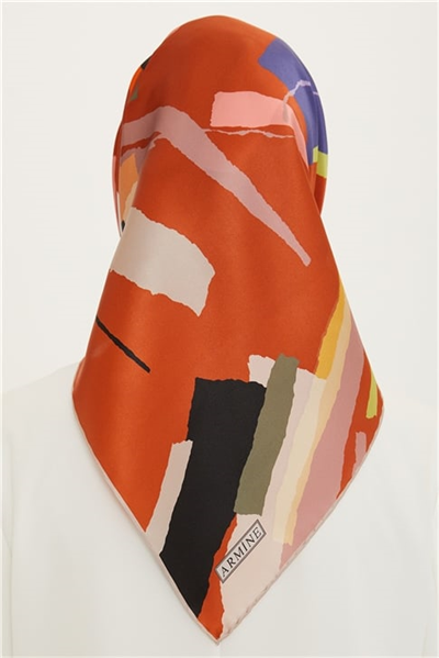 Armine Twill İpek Eşarp 22Ya8760 52