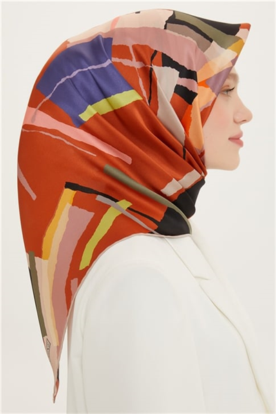 Armine Twill İpek Eşarp 22Ya8760 52