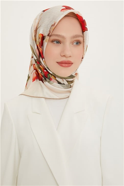 Armine Twill İpek Eşarp 22Ya8761 01