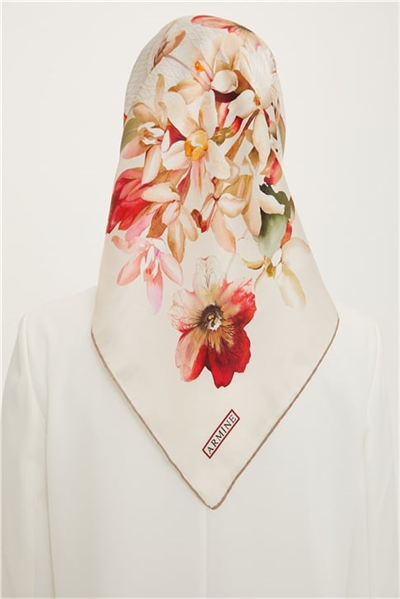 Armine Twill İpek Eşarp 22Ya8761 01