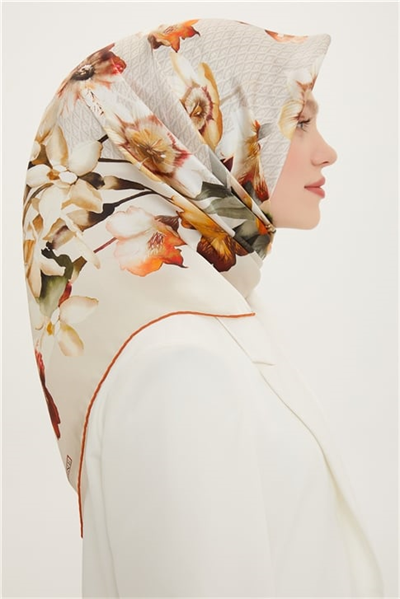 Armine Twill İpek Eşarp 22Ya8761 06