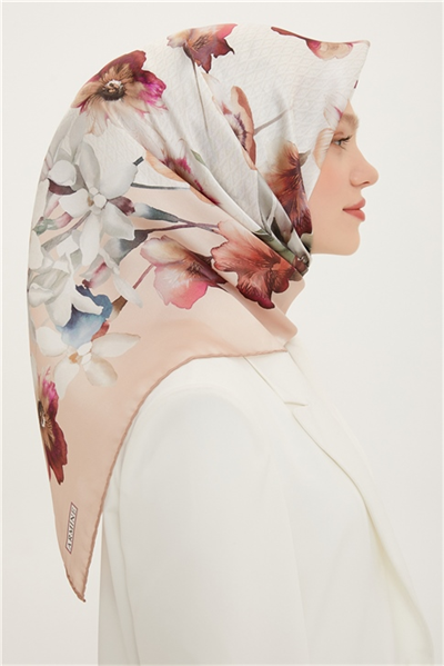 Armine Twill İpek Eşarp 22Ya8761 31