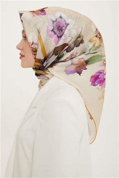 Armine Twill İpek Eşarp 22Ya8761 34