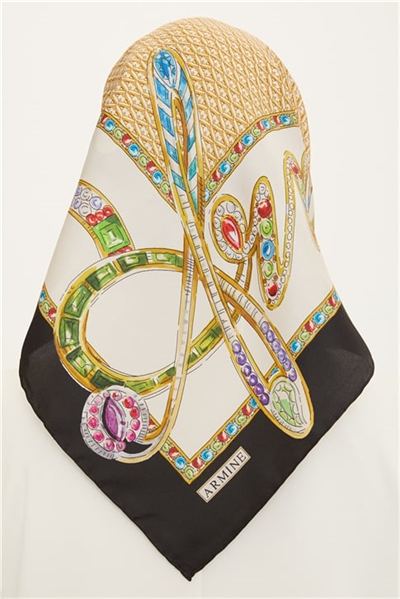 Armine Twill İpek Eşarp 22Ya8762 20