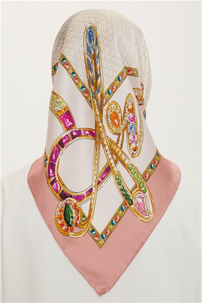 Armine Twill İpek Eşarp 22Ya8762 34