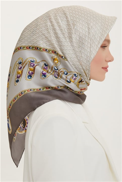 Armine Twill İpek Eşarp 22Ya8762 39