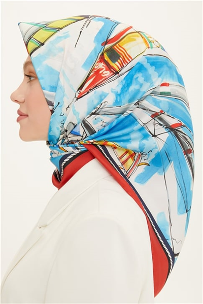 Armine Twill İpek Eşarp 22Ya8763 09