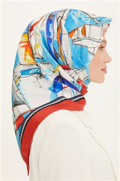 Armine Twill İpek Eşarp 22Ya8763 09