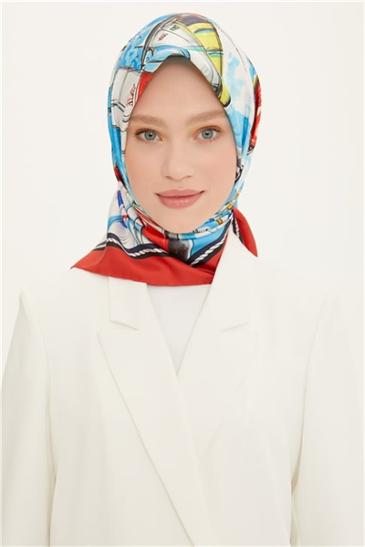 Armine Twill İpek Eşarp 22Ya8763 09