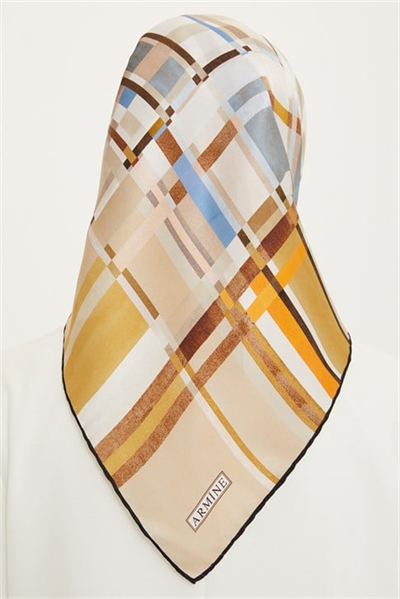 Armine Twill İpek Eşarp 22Ya8766 37
