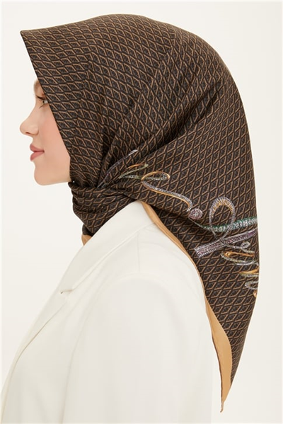 Armine Twill İpek Eşarp 22Ya8769 06