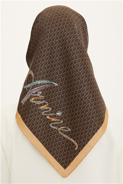 Armine Twill İpek Eşarp 22Ya8769 06
